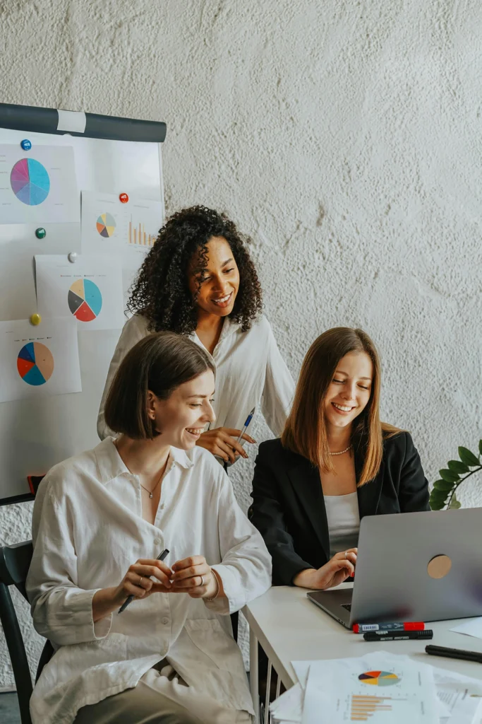 group of marketers